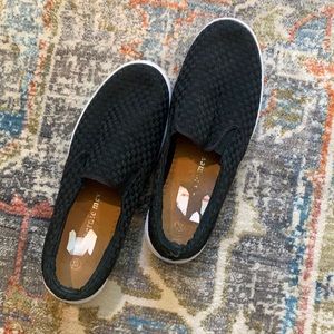 Black Sneaker Slides